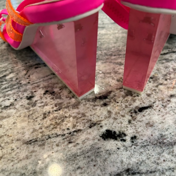 Jeffrey Campbell Hot Pink Wedges. Never Worn. Size 6.5 - Picture 3 of 4
